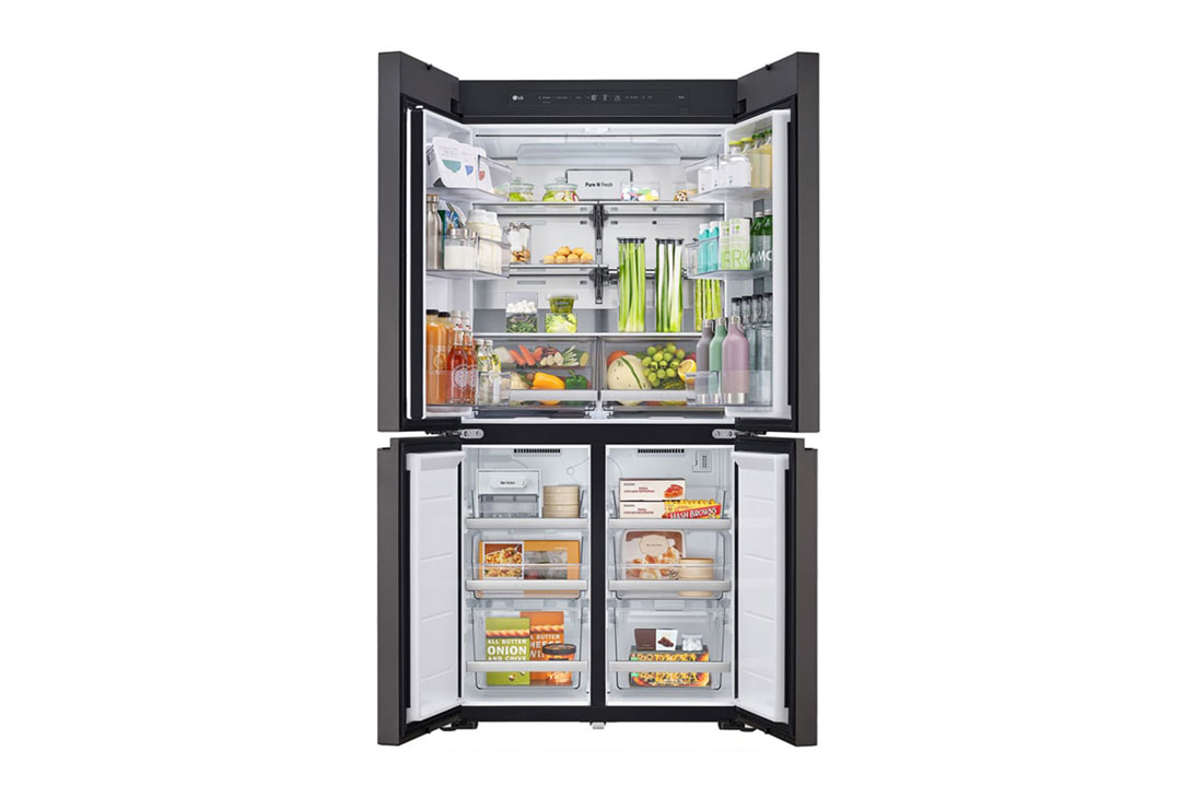 LG 671L, Porte française, Réfrigérateurs MoodUP®, Objet Collection, 3 étoiles, GR-A24FDMMB, GR-A24FDMMB, thumbnail 9