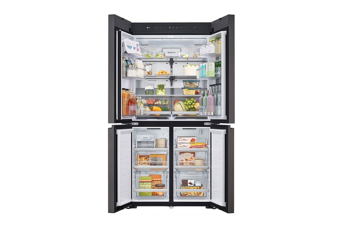 LG 671L, Porte française, Réfrigérateurs MoodUP®, Objet Collection, 3 étoiles, GR-A24FDMMB, GR-A24FDMMB, thumbnail 11