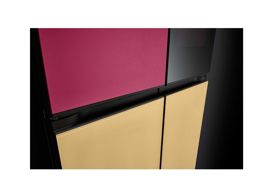 LG 671L, Porte française, Réfrigérateurs MoodUP®, Objet Collection, 3 étoiles, GR-A24FDMMB, GR-A24FDMMB, thumbnail 13