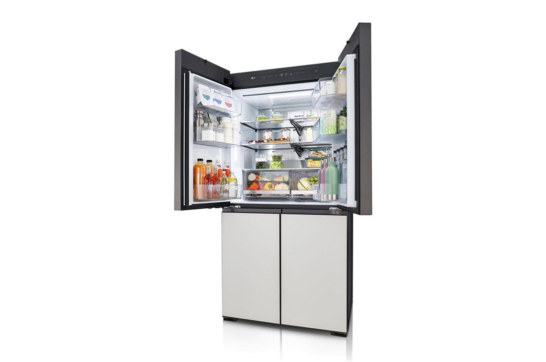 LG 671L, Porte française, Réfrigérateurs MoodUP®, Objet Collection, 3 étoiles, GR-A24FDMMB, GR-A24FDMMB, thumbnail 14