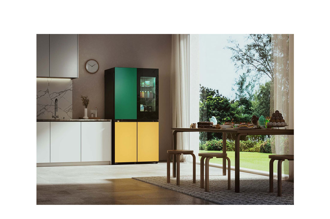 LG 671L, Porte française, Réfrigérateurs MoodUP®, Objet Collection, 3 étoiles, GR-A24FDMMB, GR-A24FDMMB, thumbnail 16