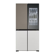 LG 671L, Porte française, Réfrigérateurs MoodUP®, Objet Collection, 3 étoiles, GR-A24FDMMB, GR-A24FDMMB, thumbnail 3