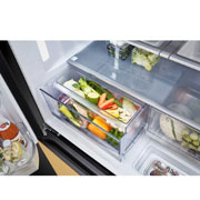 LG 671L, Porte française, Réfrigérateurs MoodUP®, Objet Collection, 3 étoiles, GR-A24FDMMB, GR-A24FDMMB, thumbnail 12