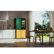 LG 671L, Porte française, Réfrigérateurs MoodUP®, Objet Collection, 3 étoiles, GR-A24FDMMB, GR-A24FDMMB, thumbnail 16