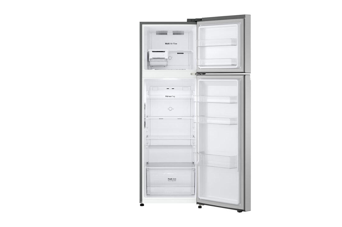 LG 285L Top Freezer Fridge en argent platine3, GV-B262PLGB, GL-B262PQKB, thumbnail 3