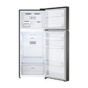 LG 330(L) | Top Freezer Refrigerator |Smart Inverter Compressor | LinearCooling™ | DoorCooling+™, front open view, GN-B312PFJB, thumbnail 12