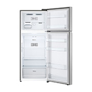 LG 423(L) | Top Freezer Refrigerator |Smart Inverter Compressor | LinearCooling™ | DoorCooling+™, front open view, GN-F392PFAK, thumbnail 12