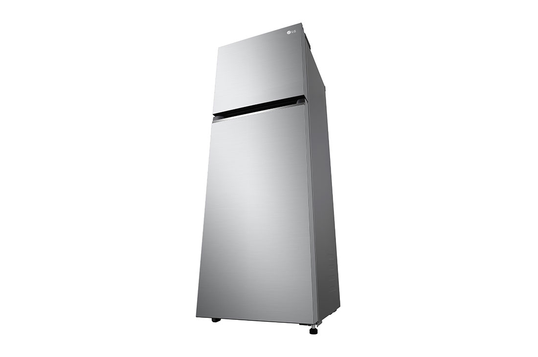 LG 260L Réfrigérateur avec compartiment congélateur supérieur en argent platine3 Acier, GL-B242PQKB, GL-B242PQKB, thumbnail 11
