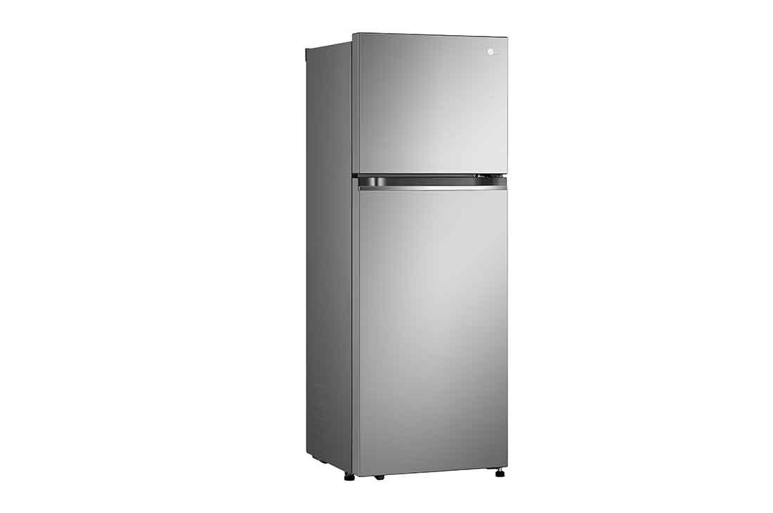LG 260L Réfrigérateur avec compartiment congélateur supérieur en argent platine3 Acier, GL-B242PQKB, GL-B242PQKB, thumbnail 12