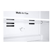 LG 260L Réfrigérateur avec compartiment congélateur supérieur en argent platine3 Acier, GL-B242PQKB, GL-B242PQKB, thumbnail 3