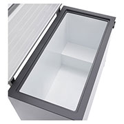 LG Congélateur coffre 291 L Argent, Vue intérieure de l’espace du congélateur coffre LG, GCFB305BQCF, thumbnail 5
