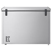 LG Congélateur coffre 291 L Argent, Vue arrière du congélateur coffre LG, GCFB305BQCF, thumbnail 9
