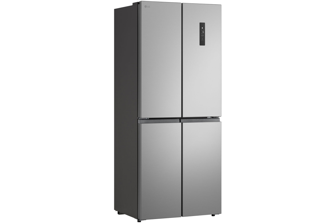 LG Réfrigérateur multi-portes 400 L en verre noir, GCFB41FPLAM, thumbnail 4
