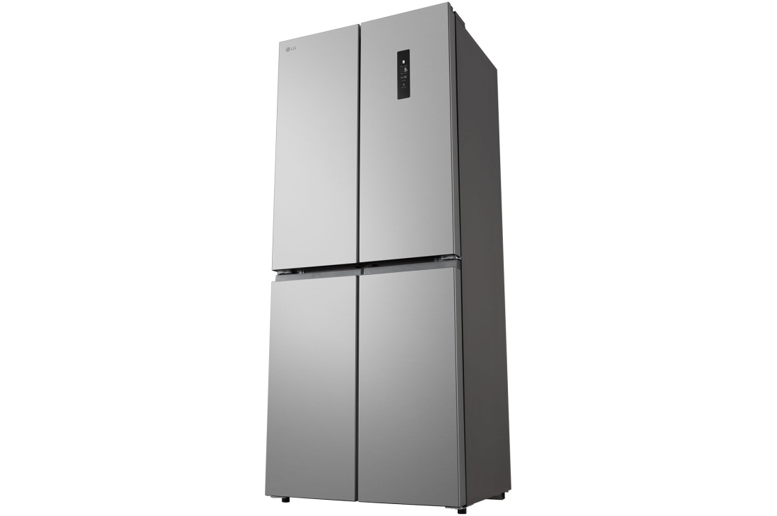 LG Réfrigérateur multi-portes 400 L en verre noir, GCFB41FPLAM, thumbnail 5