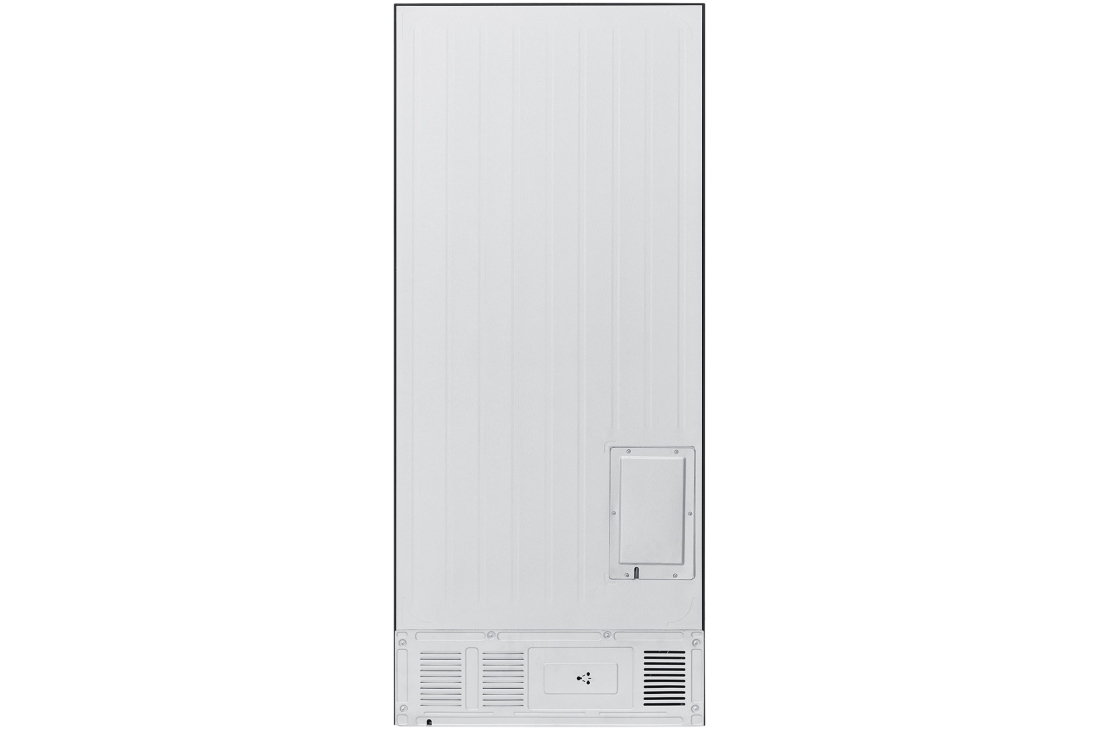 LG Réfrigérateur multi-portes 400 L en verre noir, vue arrière du réfrigérateur lg multi-portes, GCFB41FPLAM, thumbnail 11