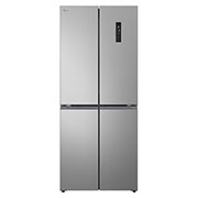 LG Réfrigérateur multi-portes 400 L en verre noir, GCFB41FPLAM, thumbnail 1