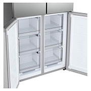 LG Réfrigérateur multi-portes 400 L en verre noir, GCFB41FPLAM, thumbnail 13