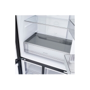 LG Réfrigérateur multi-portes 400 L en verre noir, vue du fresh converter du réfrigérateur lg multi-portes, GCFB41FPLAM, thumbnail 4