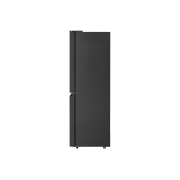 LG Réfrigérateur multi-portes 400 L en verre noir, vue latérale du réfrigérateur lg multi-portes, GCFB41FPLAM, thumbnail 10
