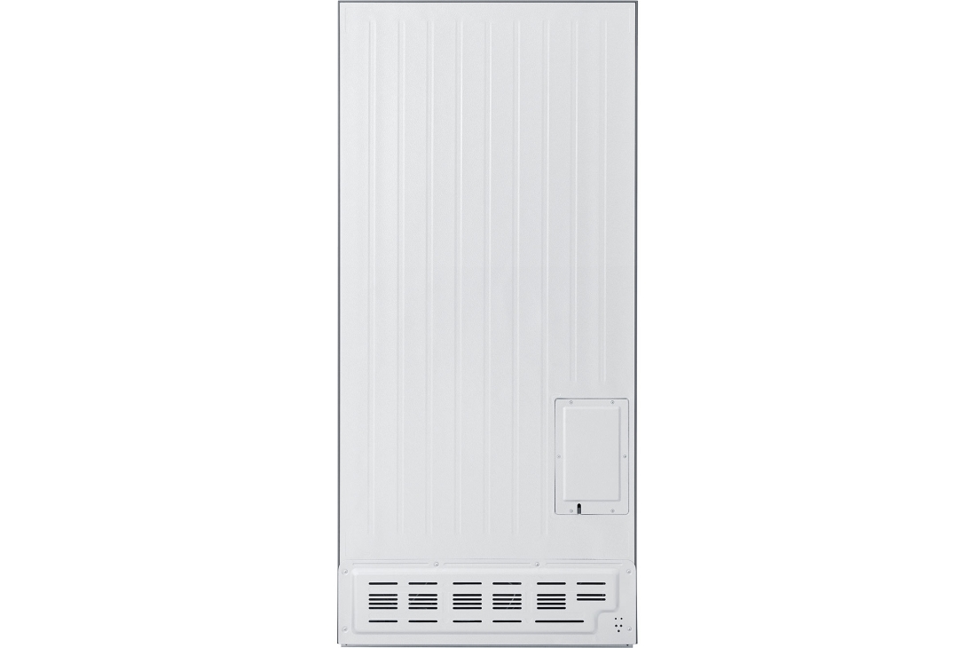 LG Réfrigérateur multi-portes 502 L en verre noir, Réfrigérateur multiportes LG Prime Silver Vue arrière montrant la conception de ventilation, GCFB48FPLAM, thumbnail 14