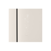 LG Réfrigérateur multi-portes 512 L en verre beige, vue détaillée du panneau du réfrigérateur lg multi-portes, GCFB50FPLAM, thumbnail 7