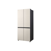 LG Réfrigérateur multi-portes 512 L en verre beige, vue de droite du réfrigérateur lg multi-portes, GCFB50FPLAM, thumbnail 9