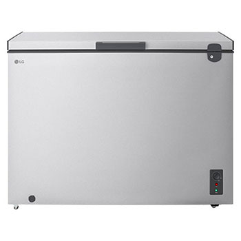 Vue avant du congélateur coffre LG1