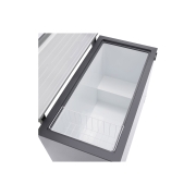 LG Congélateur coffre 194&nbsp;L Argent, Vue intérieure de l’espace pour accessoire du congélateur coffre LG, GCFB205BQCF, thumbnail 6