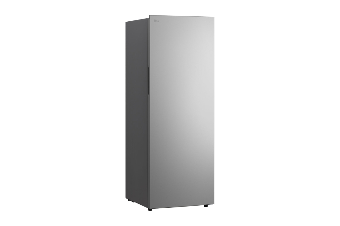 LG Réfrigérateur-congélateur vertical 350&nbsp;L Prime argent, Vue latérale gauche du congélateur vertical LG GCFB314MQCM, GCFB354MQCM, thumbnail 8