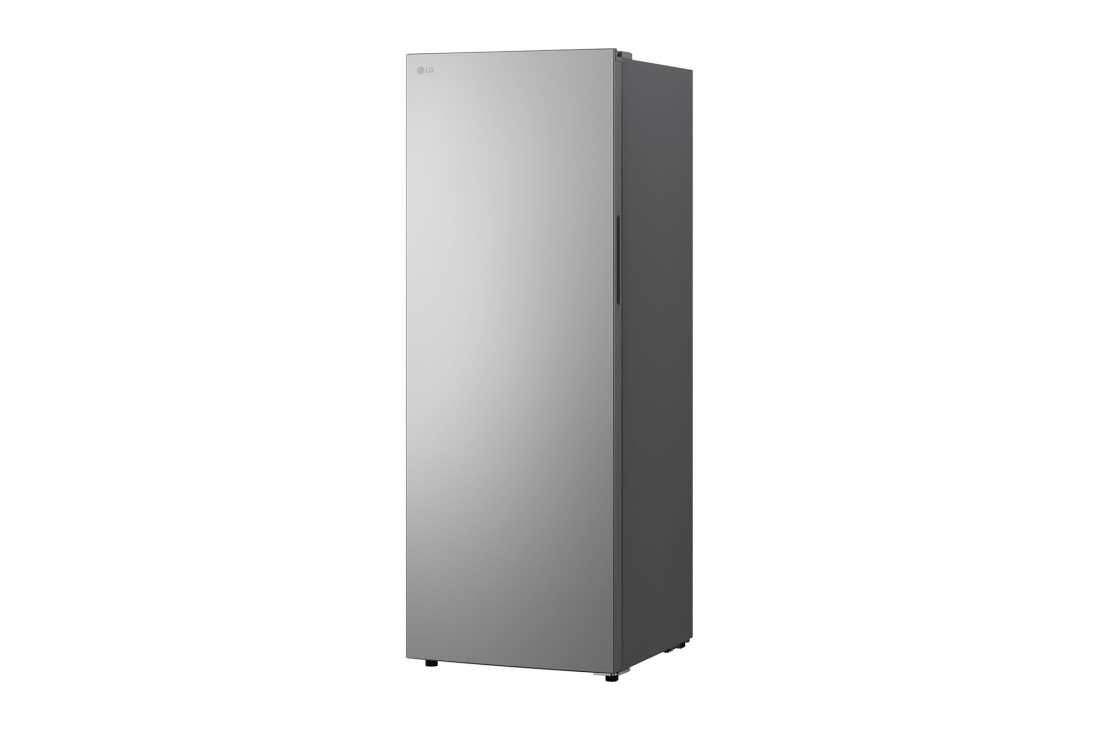 LG Réfrigérateur-congélateur vertical 350&nbsp;L Prime argent, Vue latérale droite du congélateur vertical LG GCFB314MQCM, GCFB354MQCM, thumbnail 9