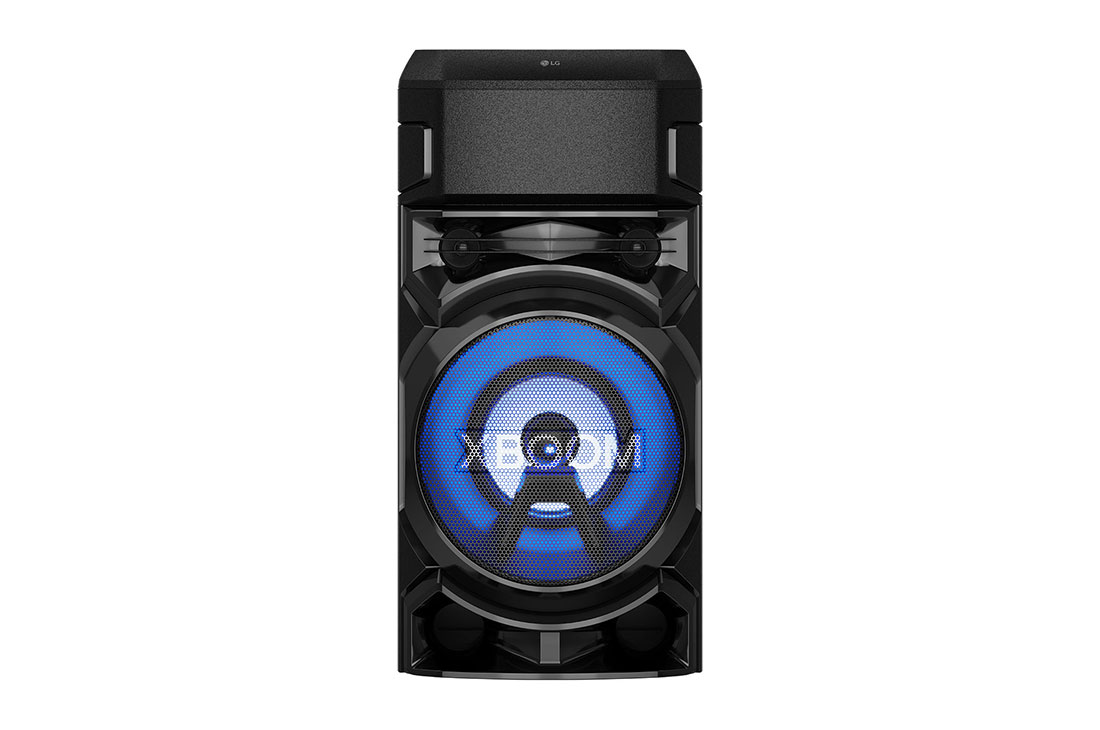 LG XBOOM RN5, vue avant avec éclairage bleu, RN5, thumbnail 8