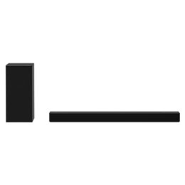 Front view of LG SPD7Y 3.1.2Ch High Res Audio Sound Bar with subwoofer, and Meridian Technology, SPD7Y