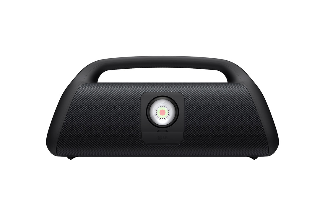 LG XBOOM Go XG9 – Enceinte Bluetooth étanche à l’eau et à la poussière | Jusqu’à 24h d’autonomie | Adaptée aux usages en extérieur, festifs, et aux voyages | Bluetooth 5.1 | Basses rugissantes, Back view, XG9QBK, thumbnail 7