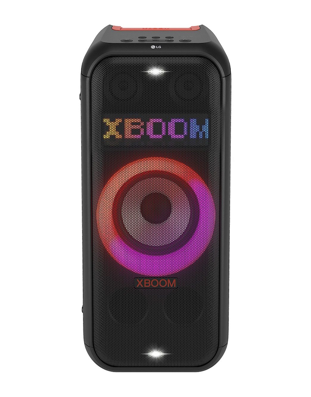 LG XBOOM XL7S, Enceinte Bluetooth Puissante, 250W, Jusqu'à 18h  d'autonomie, IPX4, Eclairage à Pixels