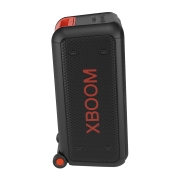 LG XBOOM XL7S | Enceinte Bluetooth Puissante | 250W | Jusqu'à 18h d'autonomie | IPX4 | Eclairage à Pixels, Vue de face du côté droit. Logo XBOOM affiché., XL7S, thumbnail 5