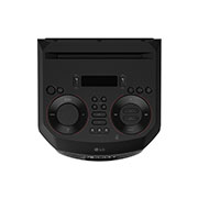 LG XBOOM RNC7 | Système Audio High Power | 78,5 cm de hauteur | Bluetooth | Boomer 8’’ | Eclairage multicolore | Fonctions DJ & Karaoké, vue de dessus, RNC7, thumbnail 5