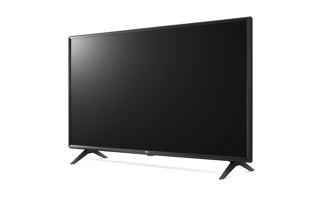 LG Téléviseur LG UHD 4K 49 pouces, Série UN73, Active HDR 4K, WebOS Smart ThinQ AI, vue de côté à 60 degrés, 49UN7340PVC, thumbnail 3