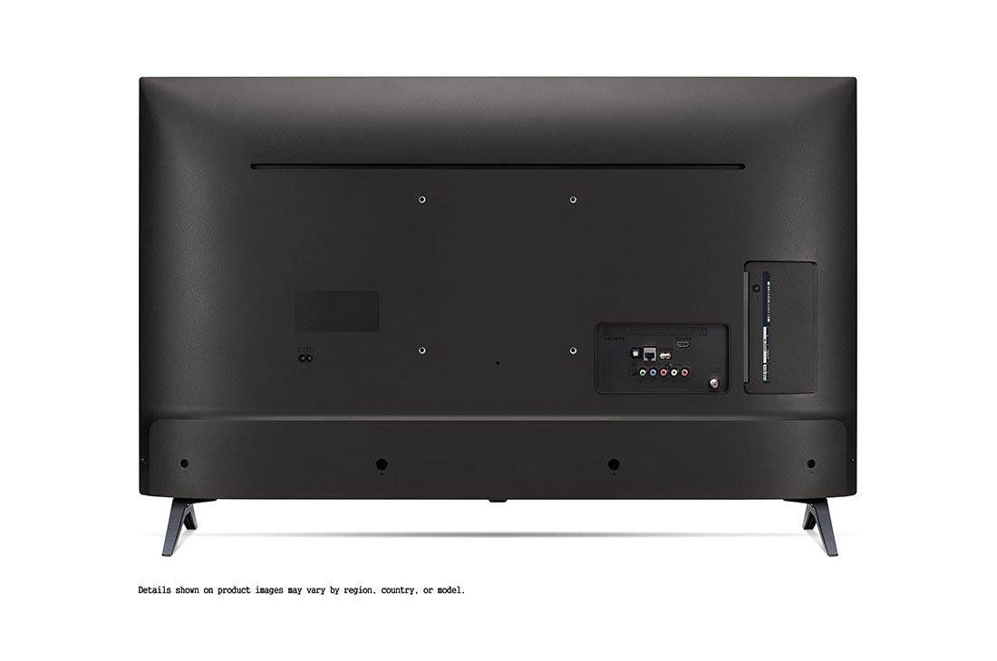 LG Téléviseur LG UHD 4K 49 pouces, Série UN73, Active HDR 4K, WebOS Smart ThinQ AI, vue arrière, 49UN7340PVC, thumbnail 7