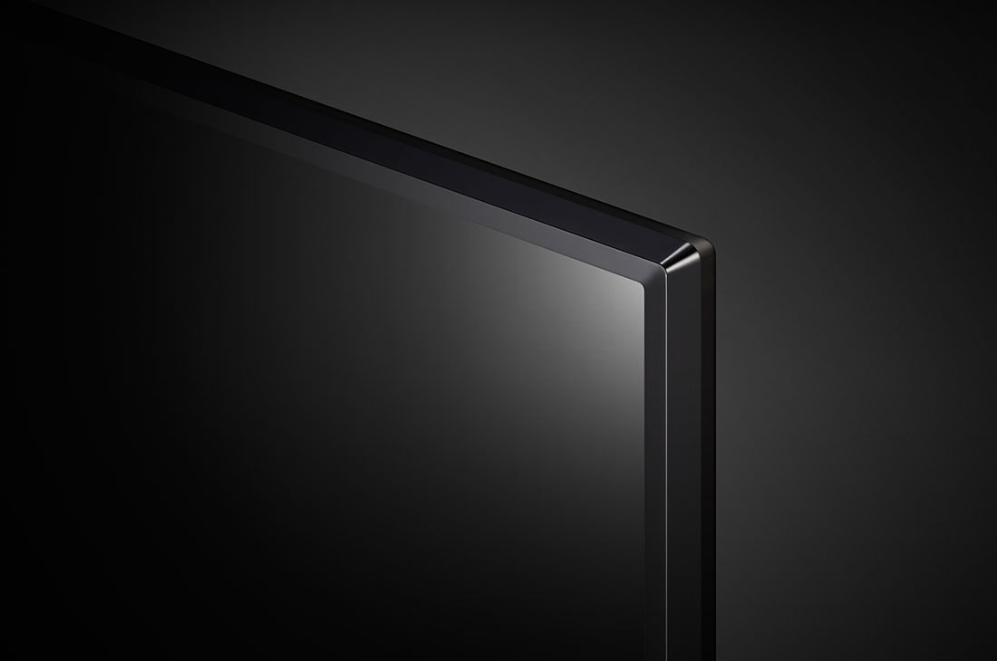 LG Téléviseur LG UHD 4K 49 pouces, Série UN73, Active HDR 4K, WebOS Smart ThinQ AI, Close-up of upper edge, 49UN7340PVC, thumbnail 11