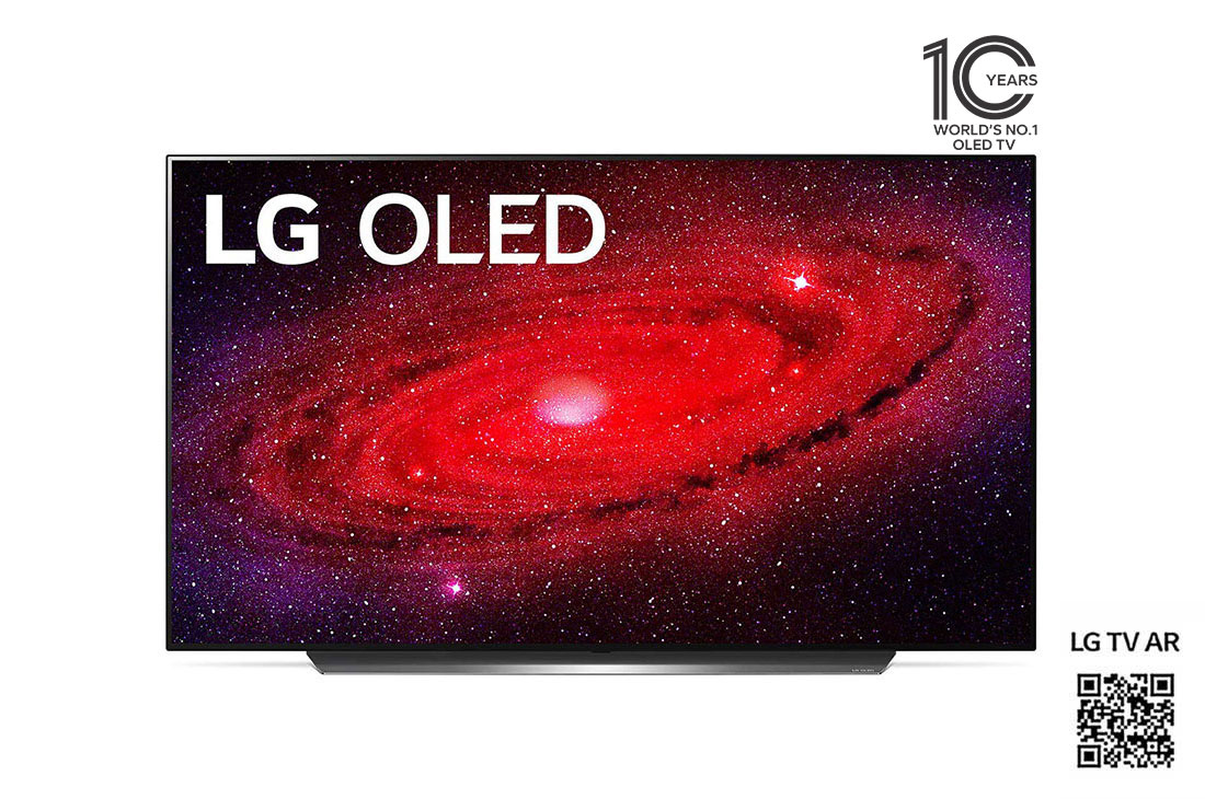 LG OLED TV 65 Inch CX Series, Cinema Screen Design 4K Cinema HDR WebOS Smart AI ThinQ Pixel Dimming, OLED65CXPVA