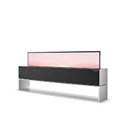 LG OLED Enroulable TV 2021 | 65'' (164 cm) | UHD | α9 Gen4 AI 4K, vue en ligne inversée à 15 degrés, OLED65R1PVA, thumbnail 6