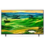 LG 65QNED806QA, vue avant avec image de remplissage, 65QNED806QA, thumbnail 2