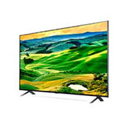LG 65QNED806QA, vue de côté à 30 degrés avec image de remplissage, 65QNED806QA, thumbnail 3