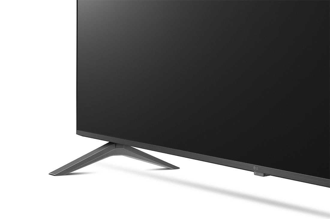 LG TÉLÉVISEUR UHD 4K, vue en gros plan du socle, 70UQ80006LD, thumbnail 7