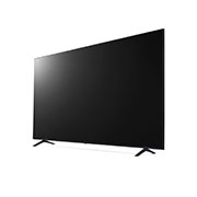 LG UHD 4K Smart TV de 86 pouces Série UQ90, vue de côté à 30 degrés avec image de remplissage, 86UQ90006LC, thumbnail 4