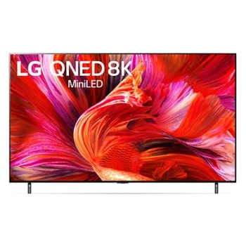 Vue avant du téléviseur QNED de LG1