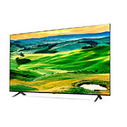 LG Smart TV QNED LG QNED80 75 pouces 4K, vue avant avec image de remplissage, 75QNED806QA, thumbnail 2