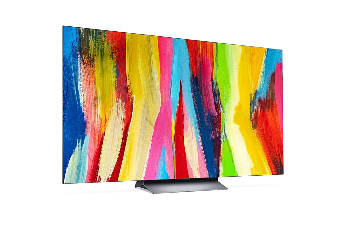 LG Smart TV LG OLED evo C2 4K 65&nbsp;pouces, 45 degree left side view, OLED65C24LA, thumbnail 7