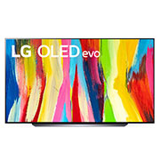 LG TV LG OLED evo C2 | 2022 | 83'' (211 cm) | UHD | Processeur α9 Gen5 AI, Vue avant, OLED83C24LA, thumbnail 1