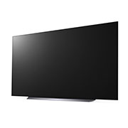 LG TV LG OLED evo C2 | 2022 | 83'' (211 cm) | UHD | Processeur α9 Gen5 AI, Vue latérale légèrement inclinée, OLED83C24LA, thumbnail 2
